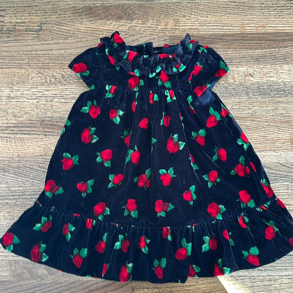 Janie & Jack - velvet dress